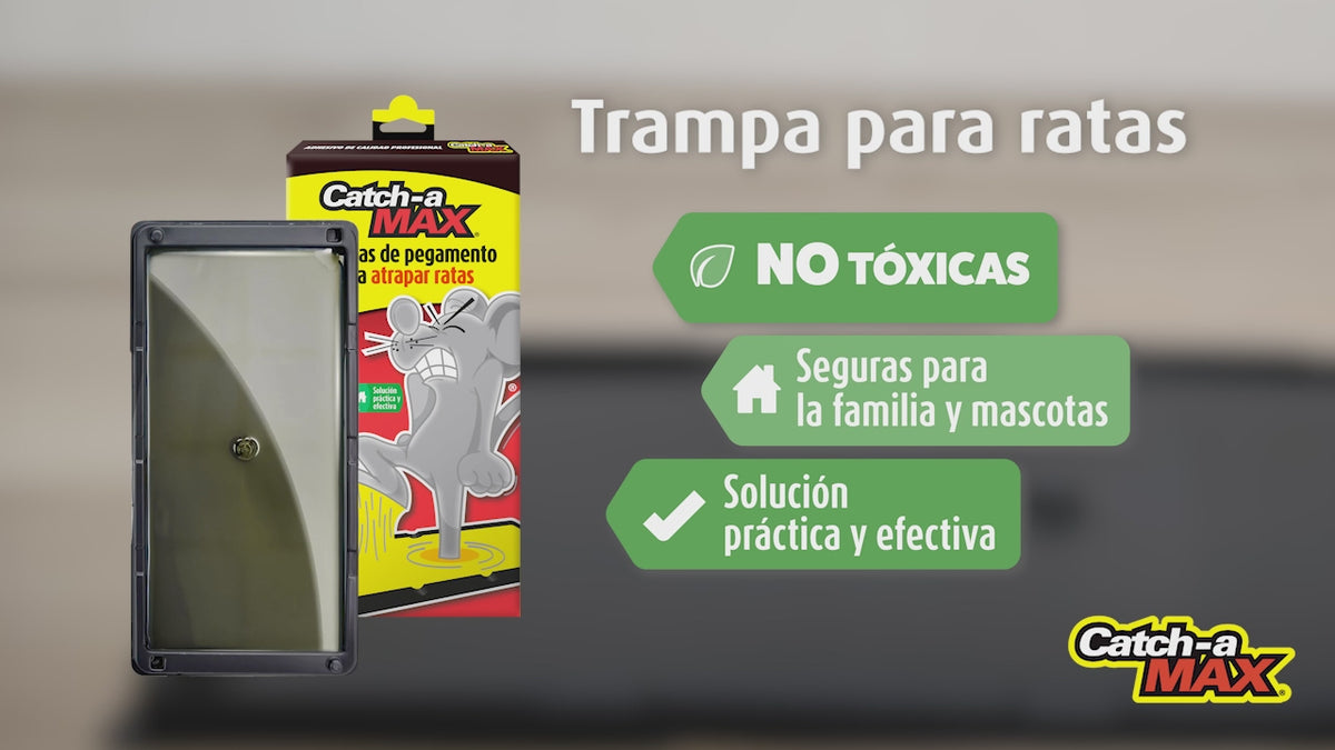 Trampas de pegamento para ratas - Catch-a MAX