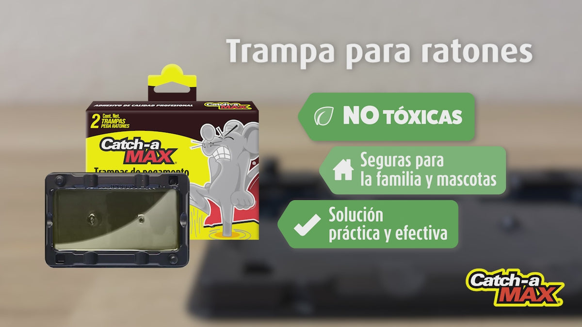 Trampas de pegamento para ratones - Catch-a MAX