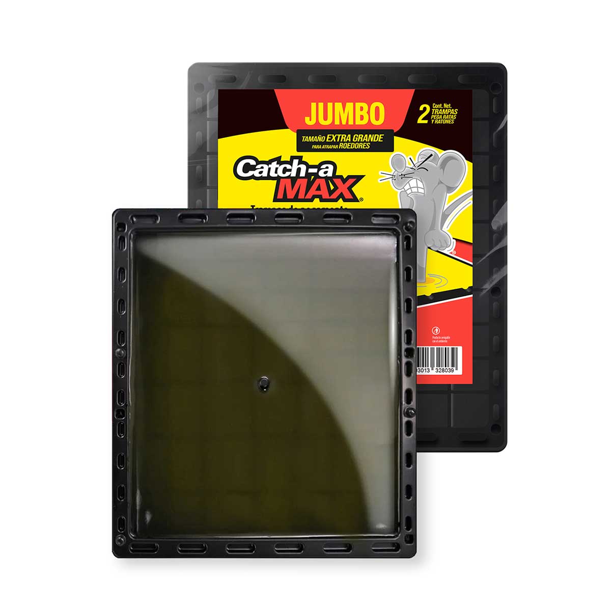 Trampa JUMBO de pegamento para ratas y ratones - Catch-a MAX